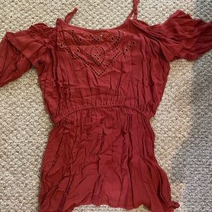 Maurice’s off the shoulder shirt XL